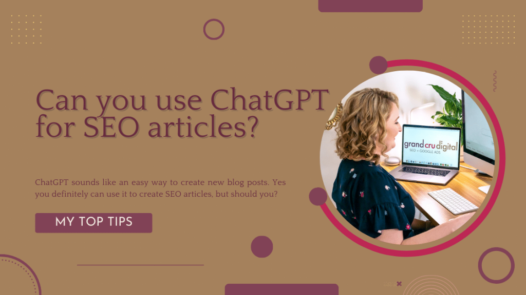 Can I use ChatGPT for SEO articles