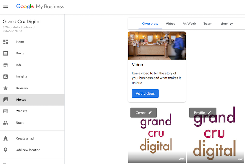 Google My Business - Add Images and Videos