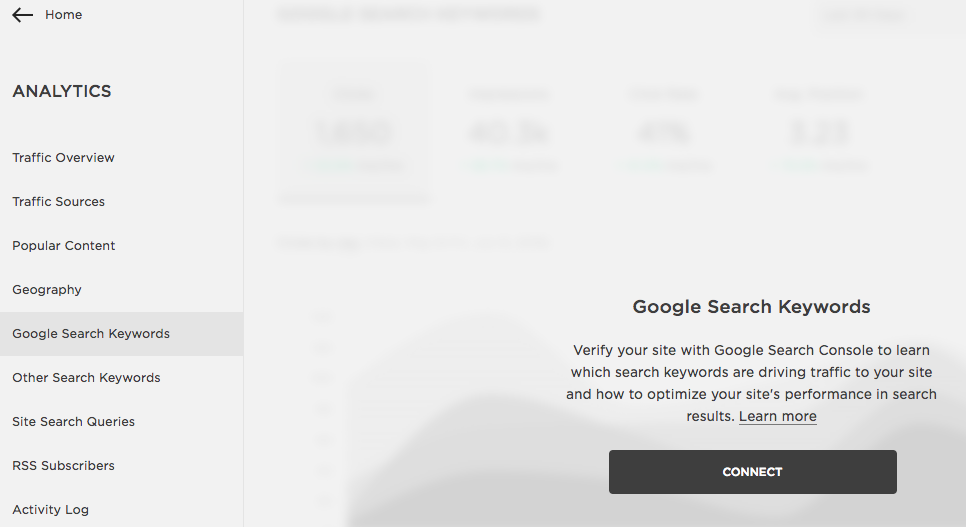Verify Google Search Console in Squarespace for SEO